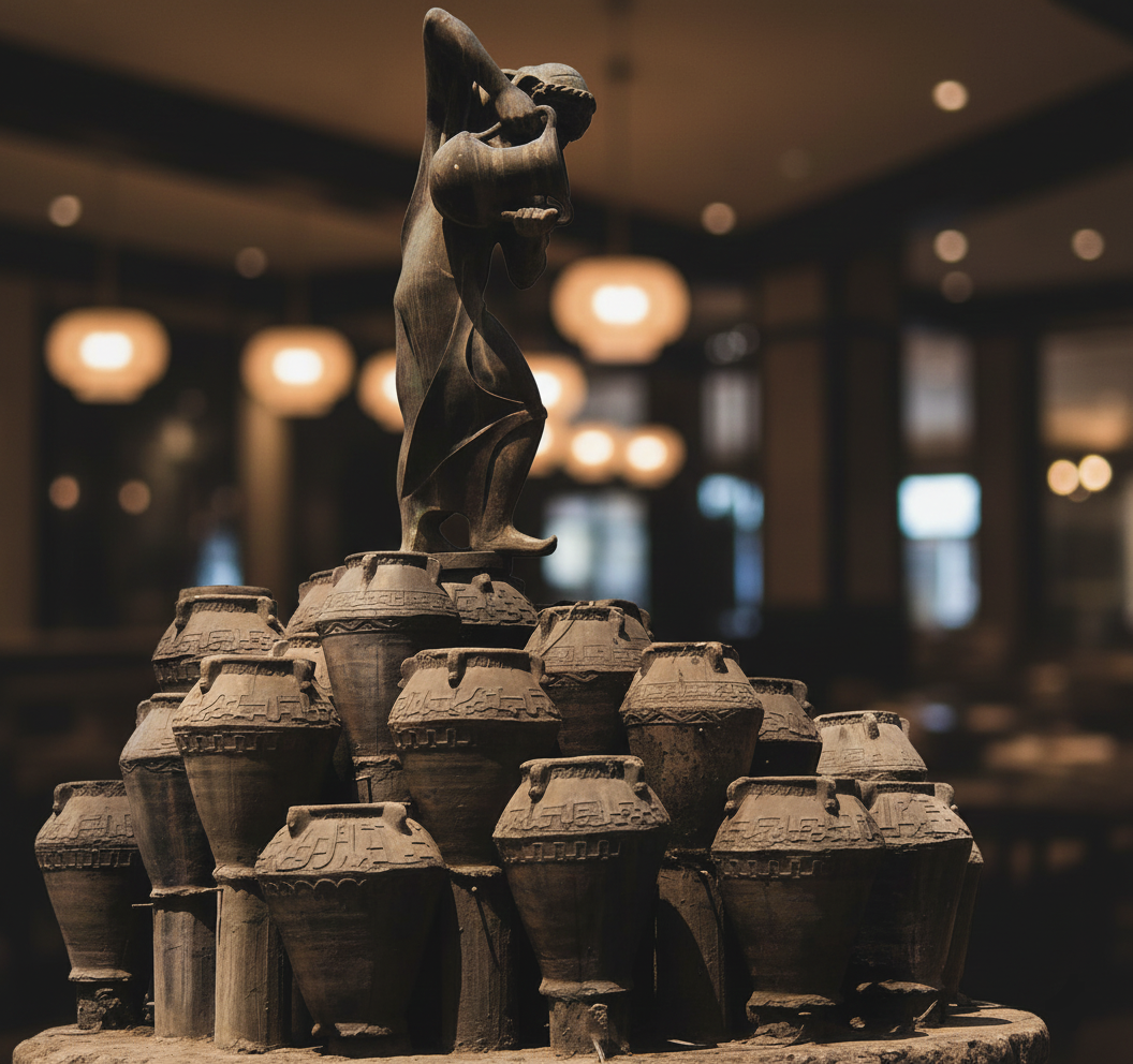 Kahramanat statue symbolizing Iraqi heritage